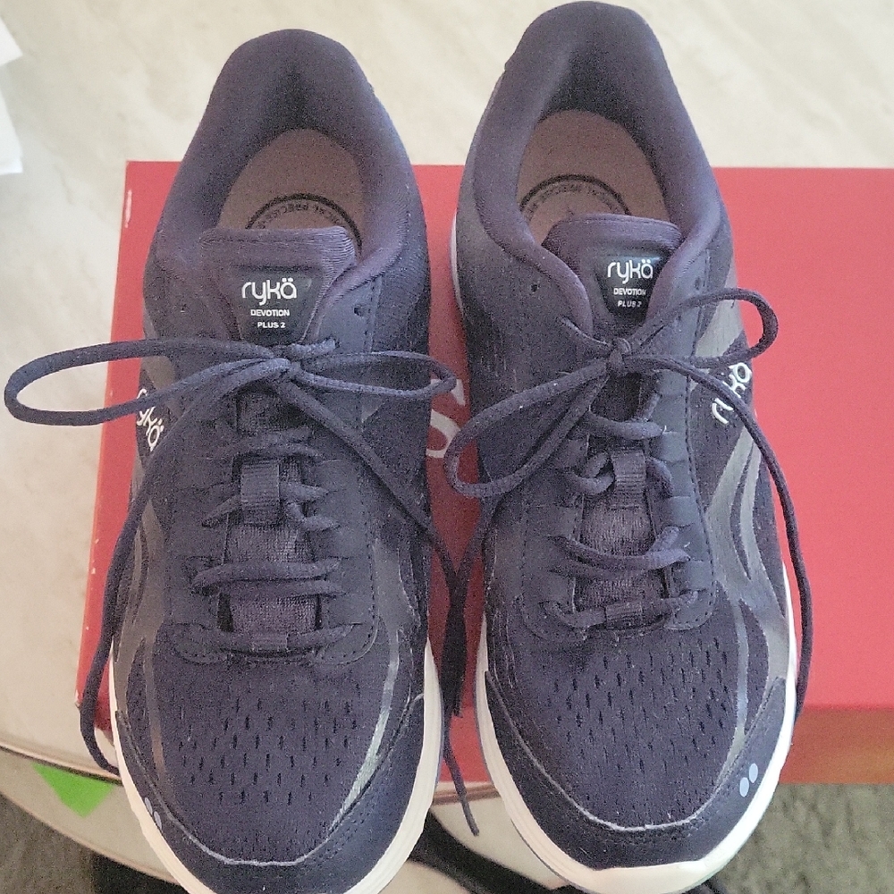 Ryka Dark Blue Athletic Sneakers